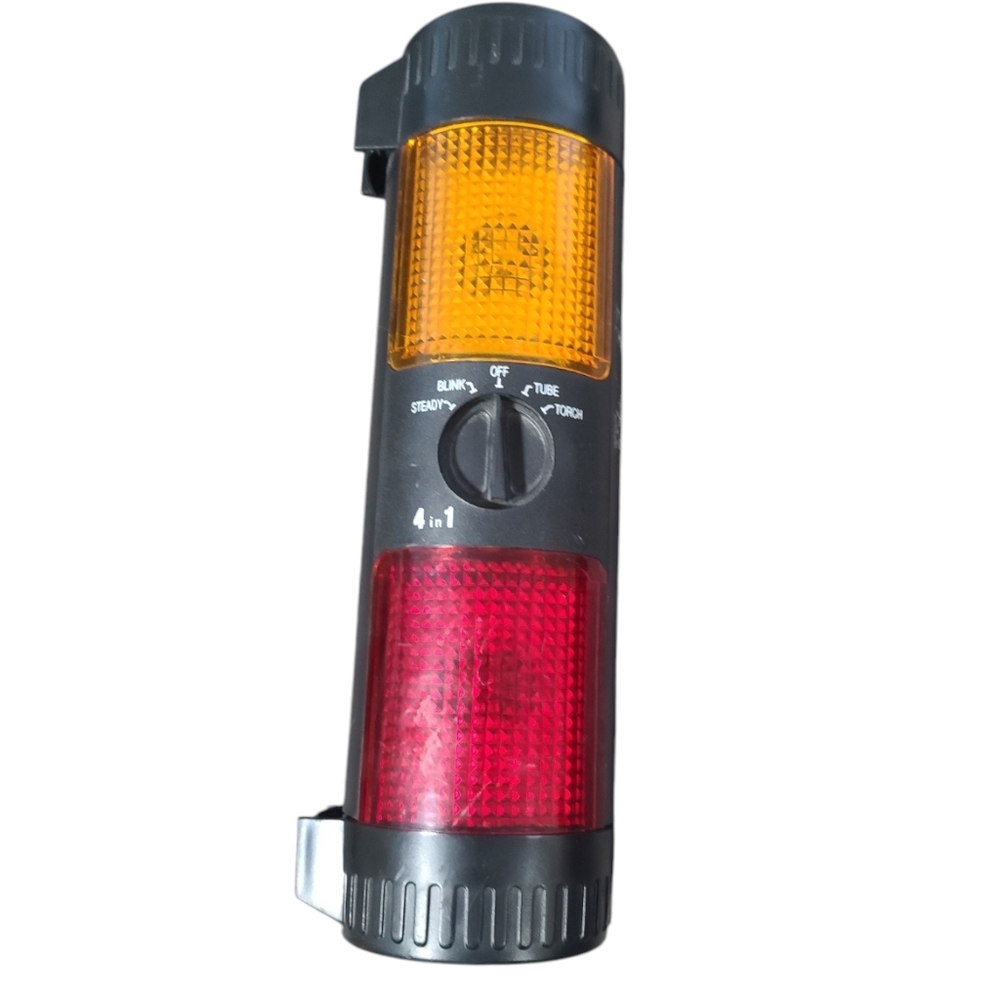 GE Emergency light, torch, red flash, 4 in 1 light, general electric
